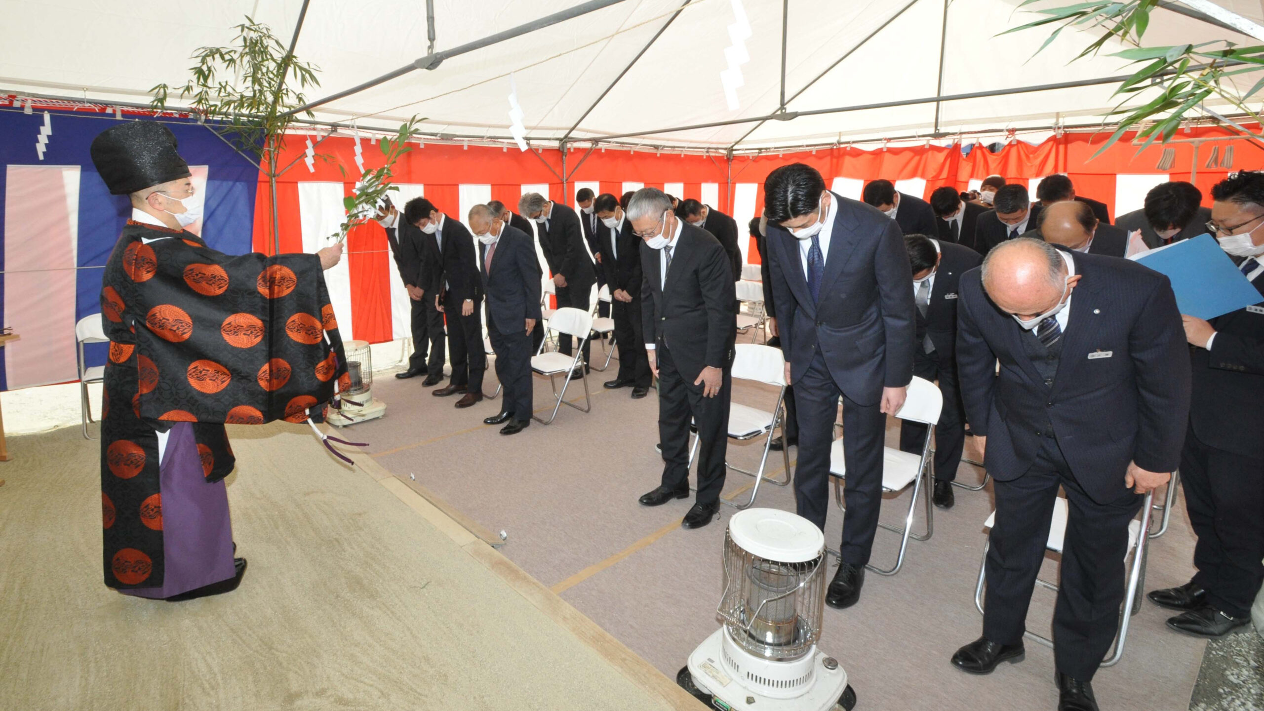 「第一ボールト株式会社新社屋新築工事」地鎮祭