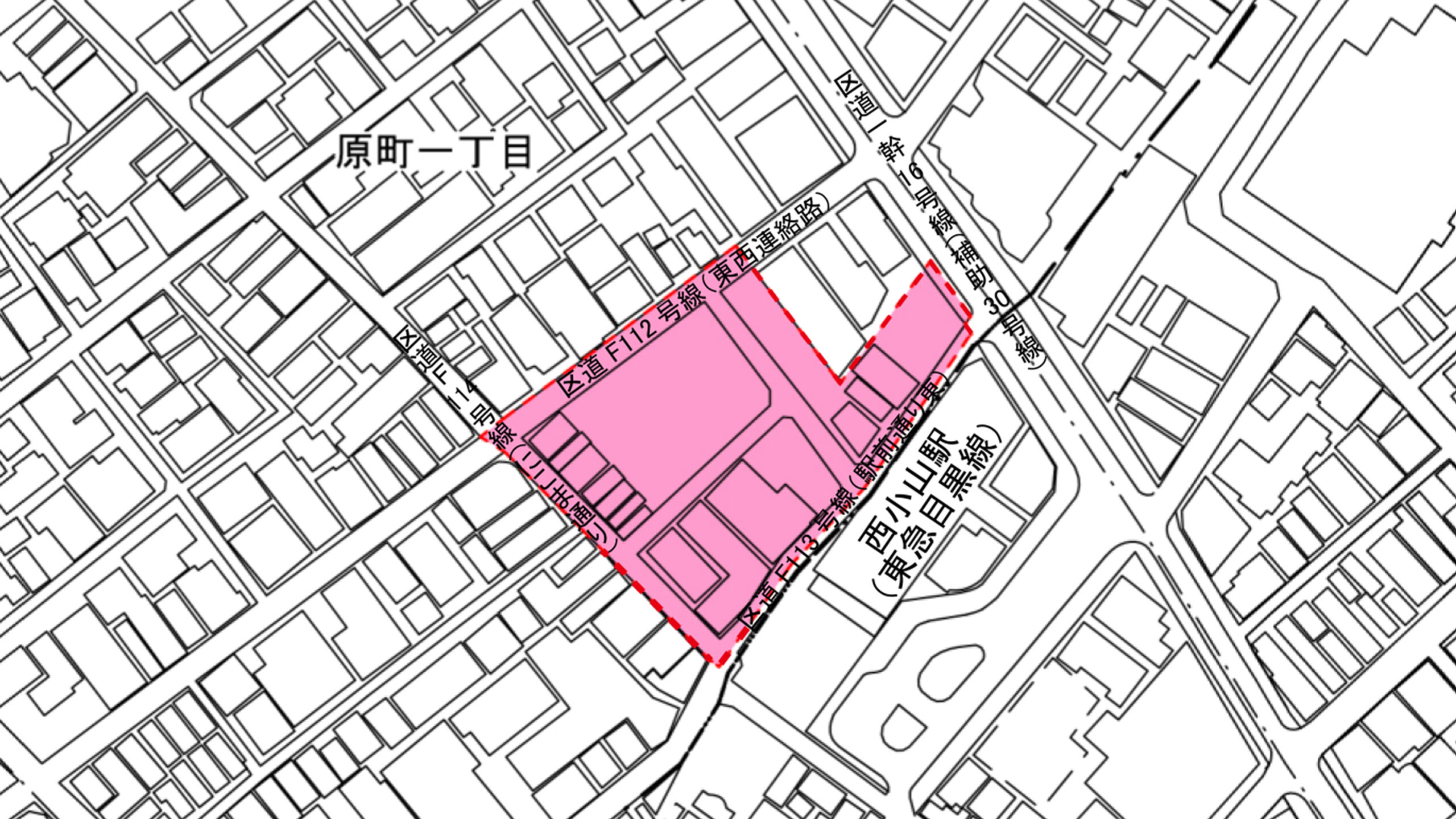 従前状況ｰ位置図