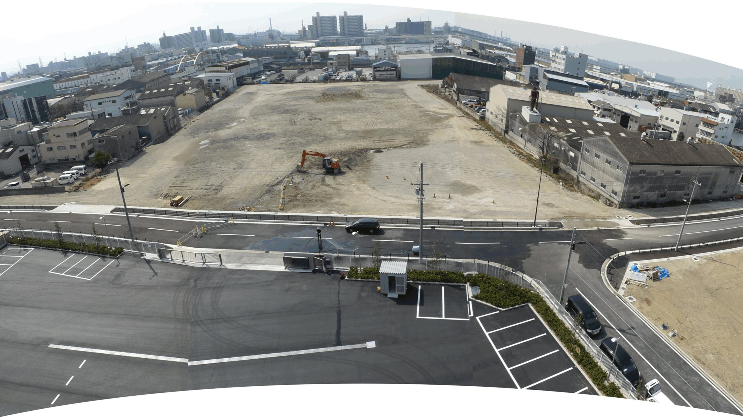 平林四号池東地区土地区画整理事業公共施設工事竣工