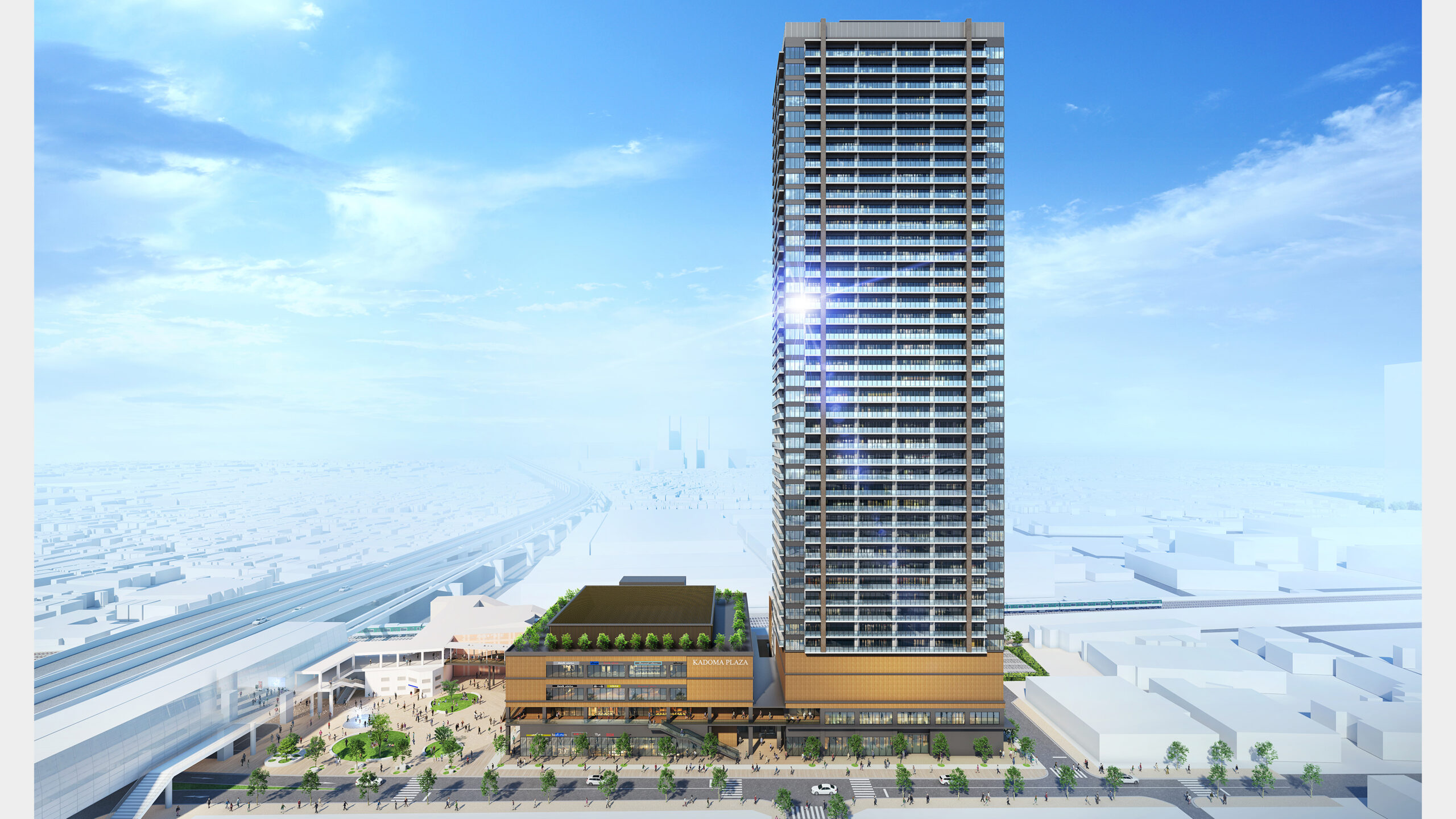 門真市駅前地区第一種市街地再開発事業　再開発組合設立認可
