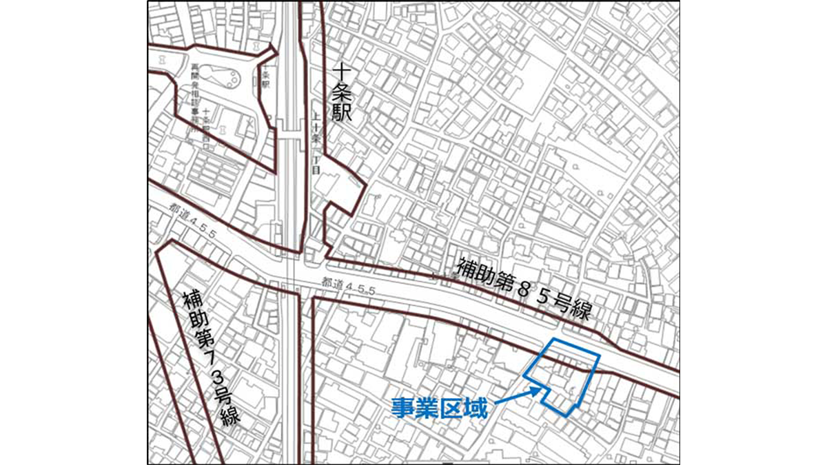 上十条一丁目４番地区防災街区整備事業【ザ・パークハウス十条/東京都北区】