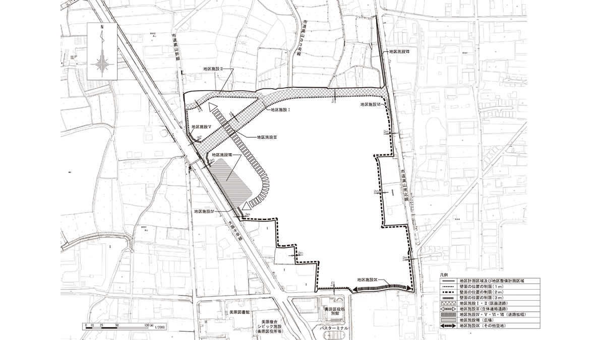 黒山東地区開発事業都市計画提案書作成業務【ららぽーと堺/堺市美原区】