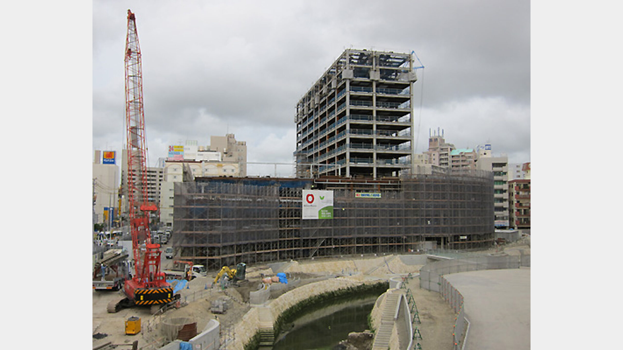牧志・安里地区第一種市街地再開発事業上棟式