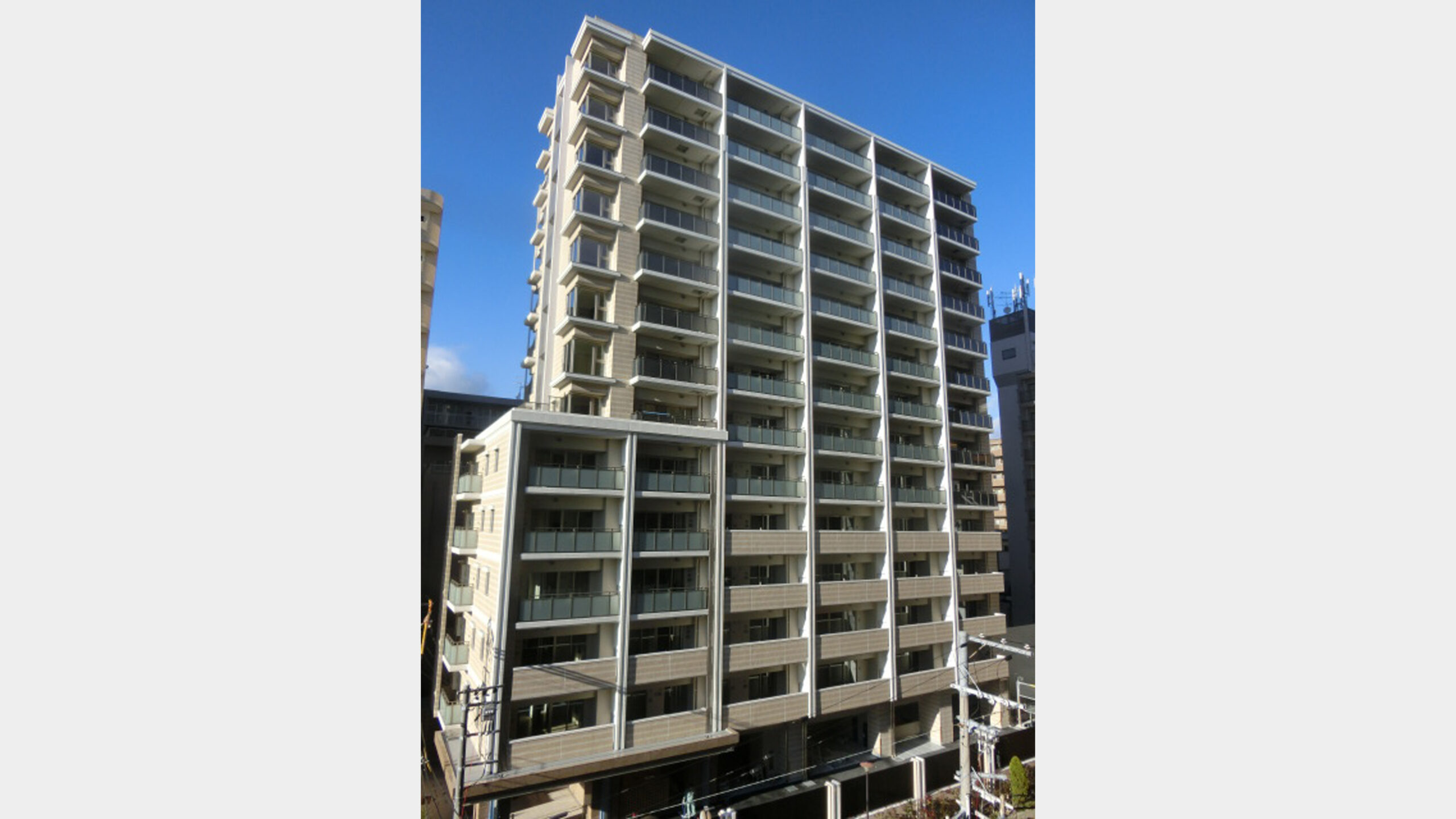 宮前グリーンハイツマンション建替事業施行再建マンション（プレミスト六甲道） 竣工
