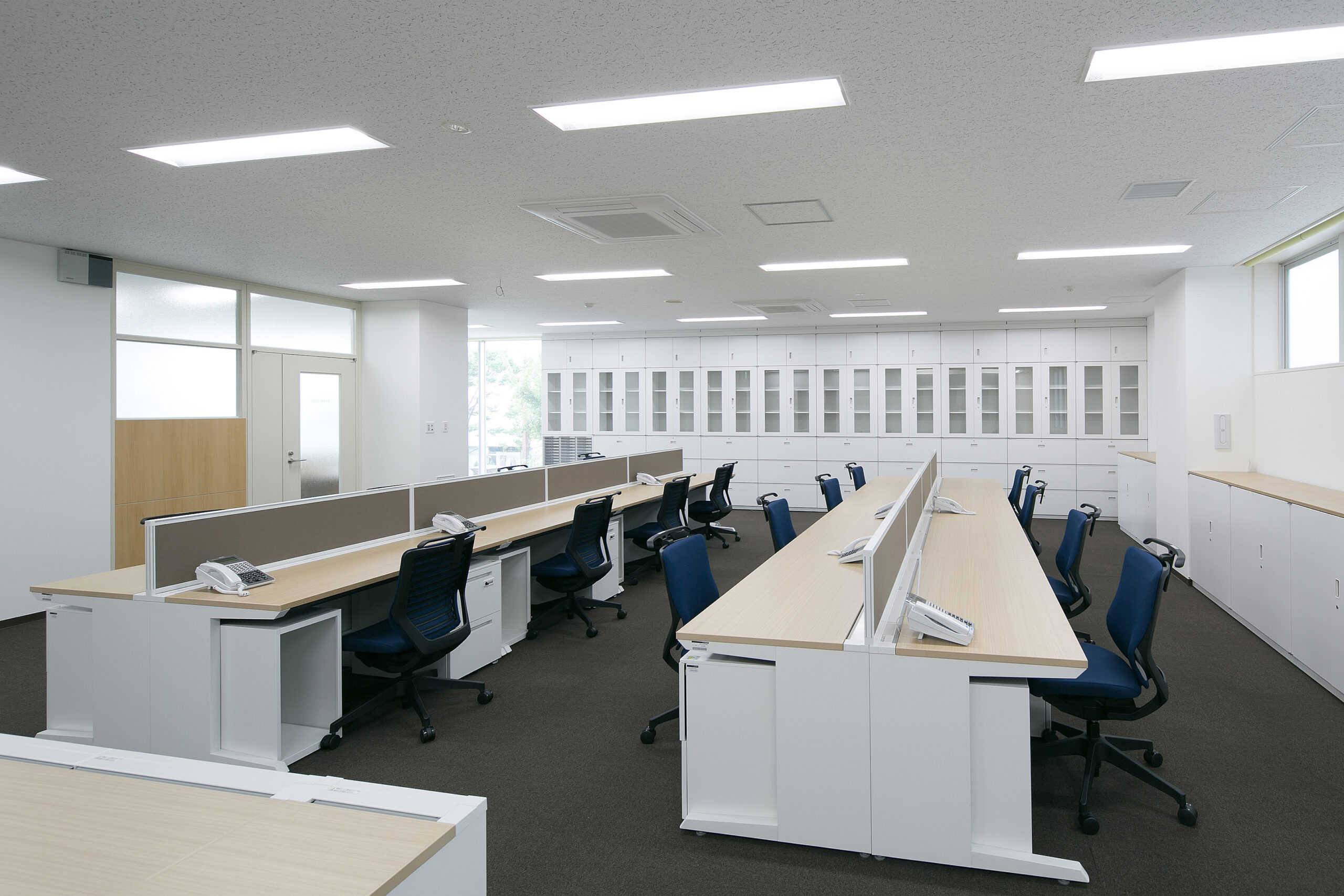 長野県市町村職員共済組合新事務所［内装］