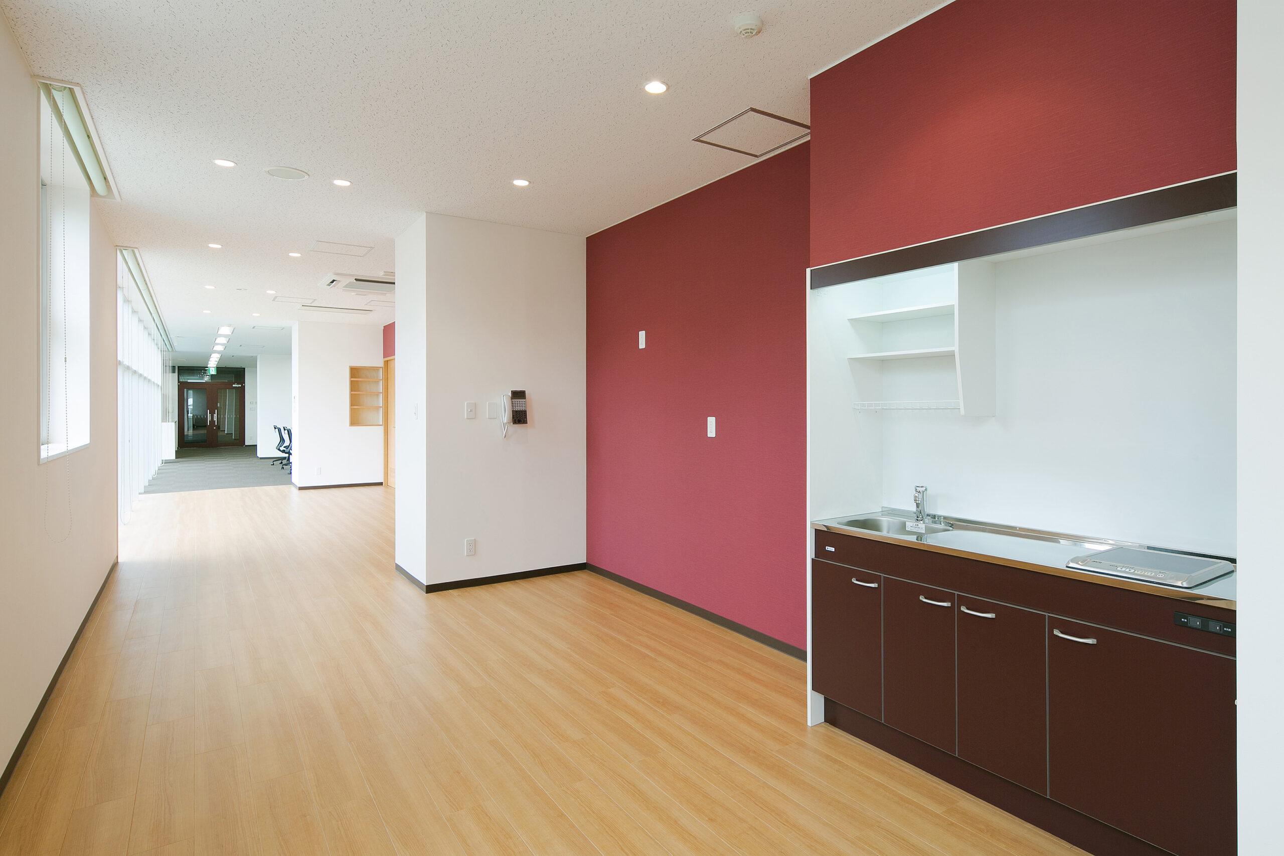 長野県市町村職員共済組合新事務所［内装］