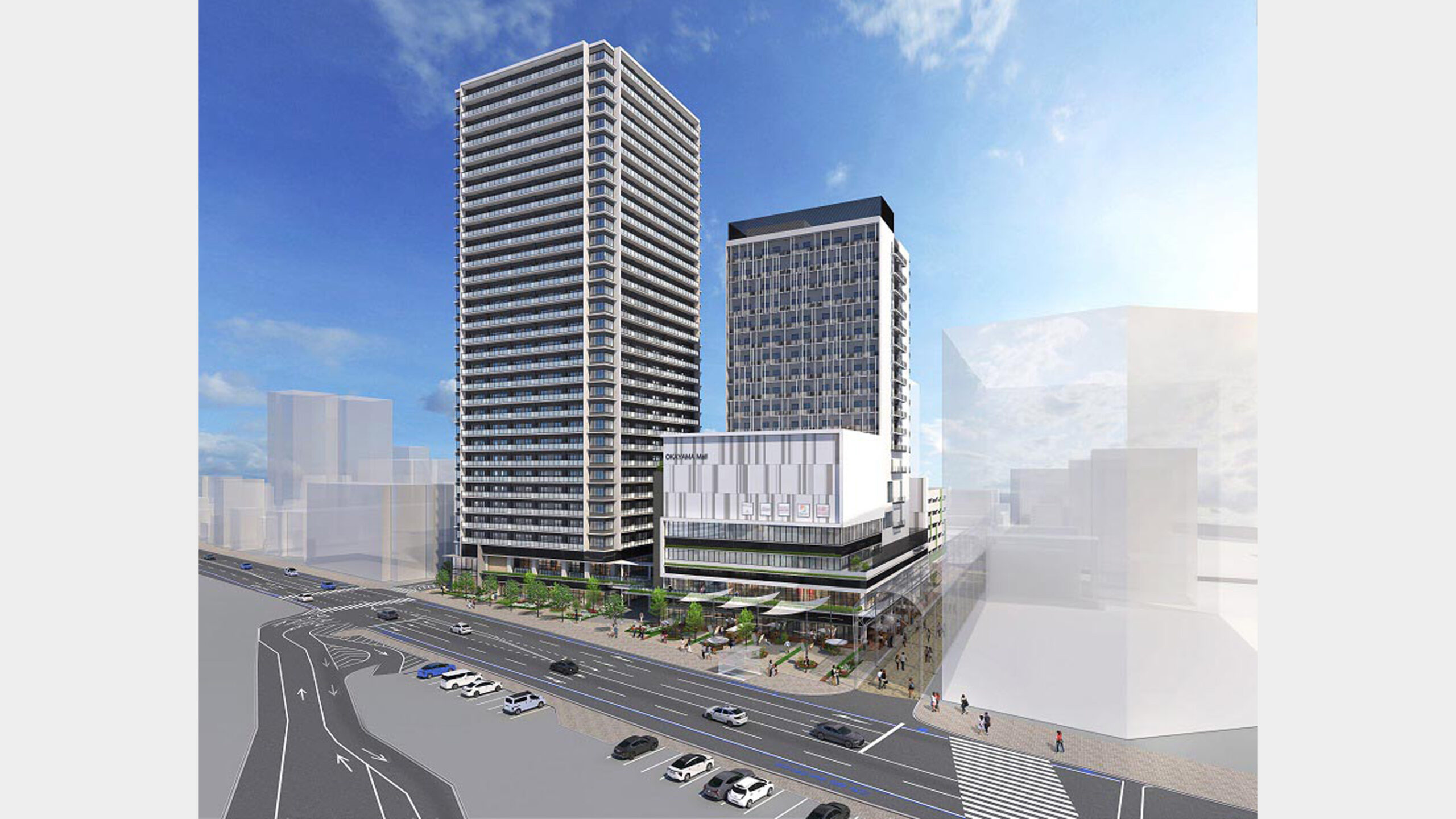 岡山市駅前町一丁目2番3番4番地区第一種市街地再開発事業都市計画決定