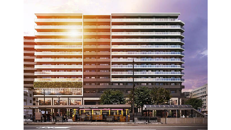 岡山市天神町10番地区第一種市街地再開発事業　起工式