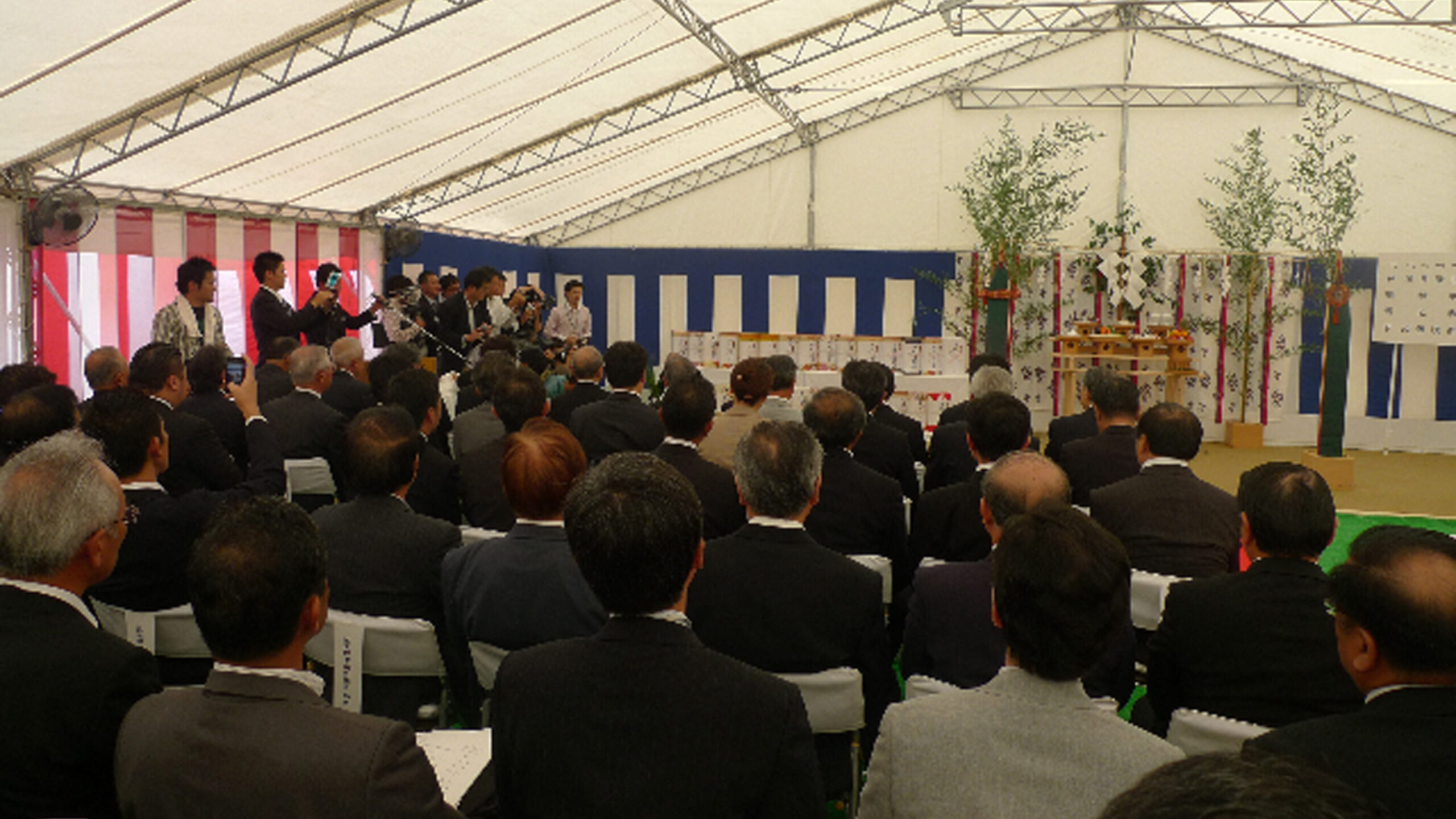 栄・常盤地区第一種市街地再開発事業起工式