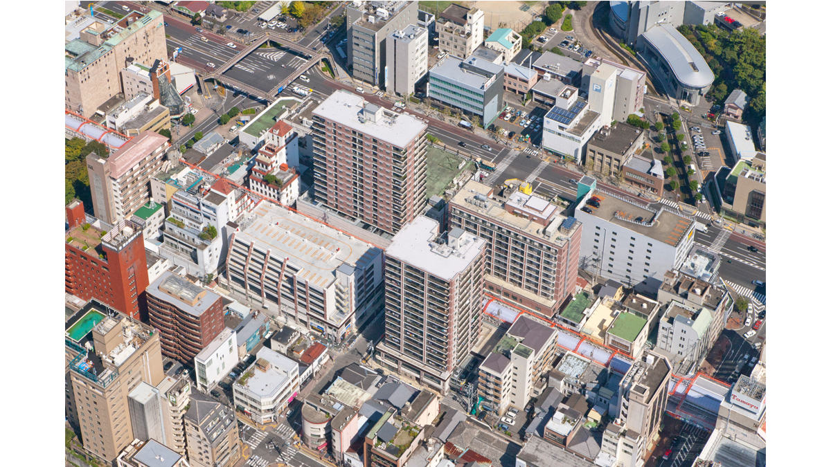 栄・常盤地区第一種市街地再開発事業【サンクル/長崎県佐世保市】