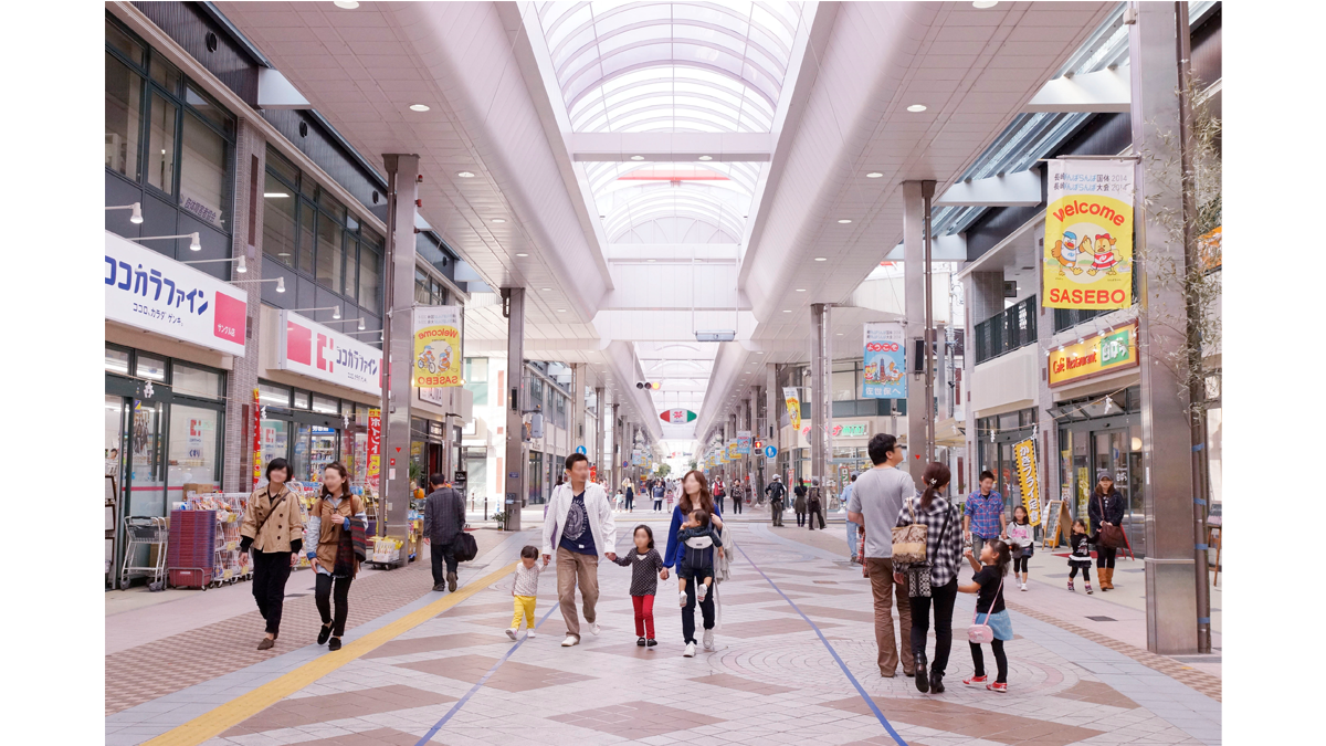 栄・常盤地区第一種市街地再開発事業【サンクル/長崎県佐世保市】
