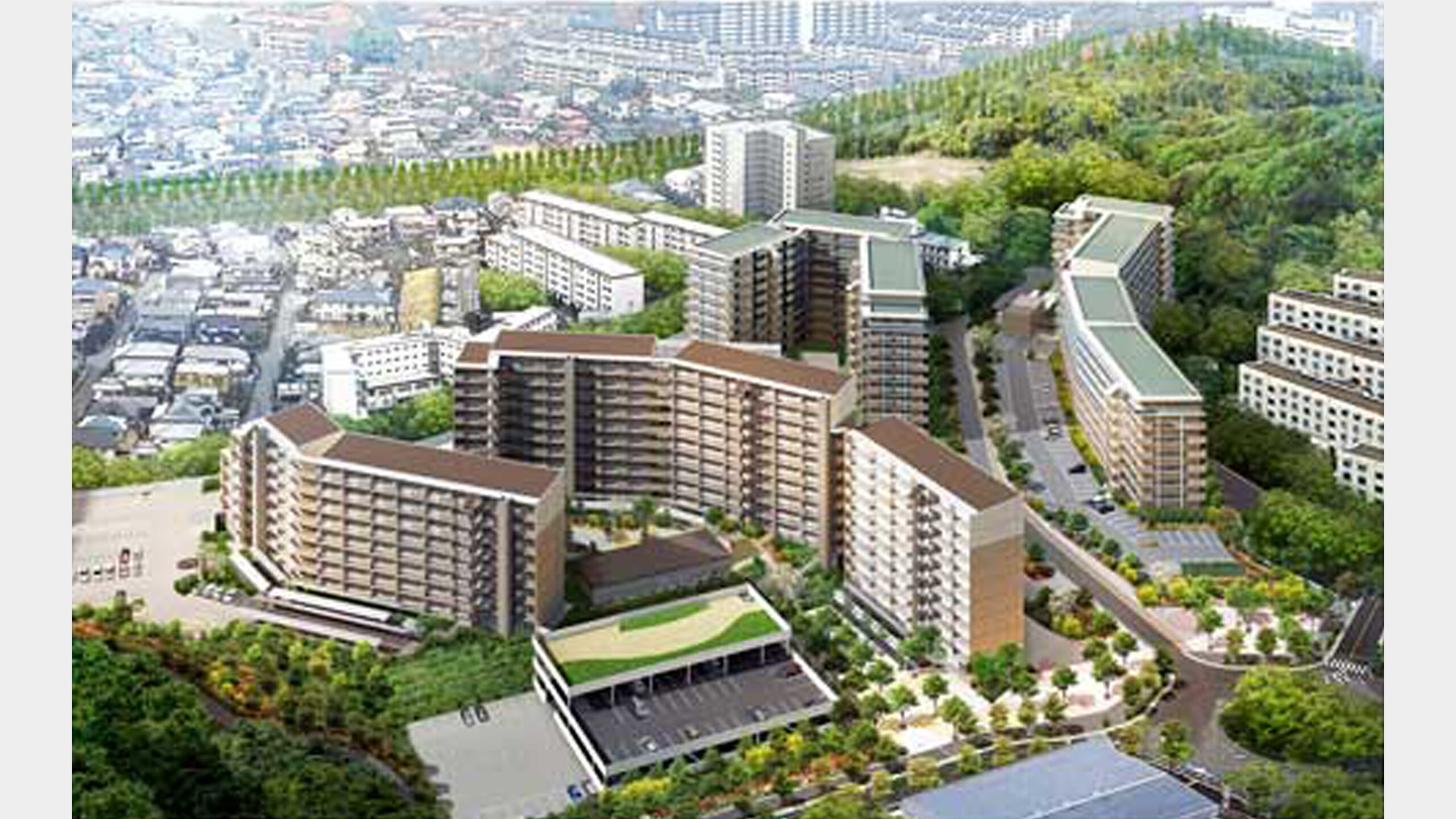 千里丘陵Ｃ団地建替計画及び再生地活用計画等事業提案競技最優秀作品選定