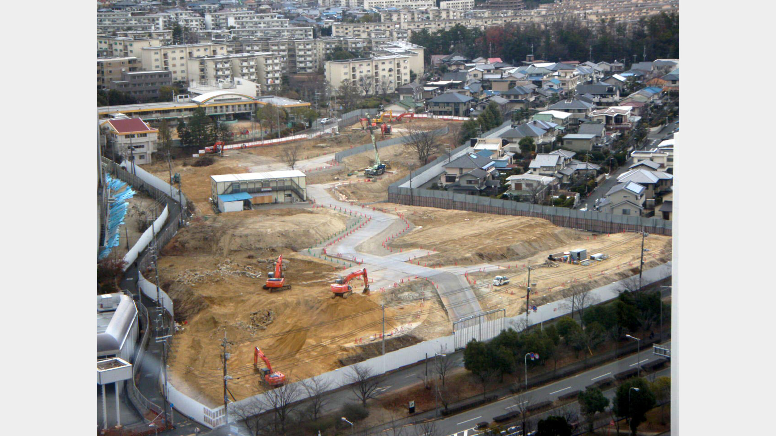 「新千里北町第三団地住宅建替え事業」造成工事
