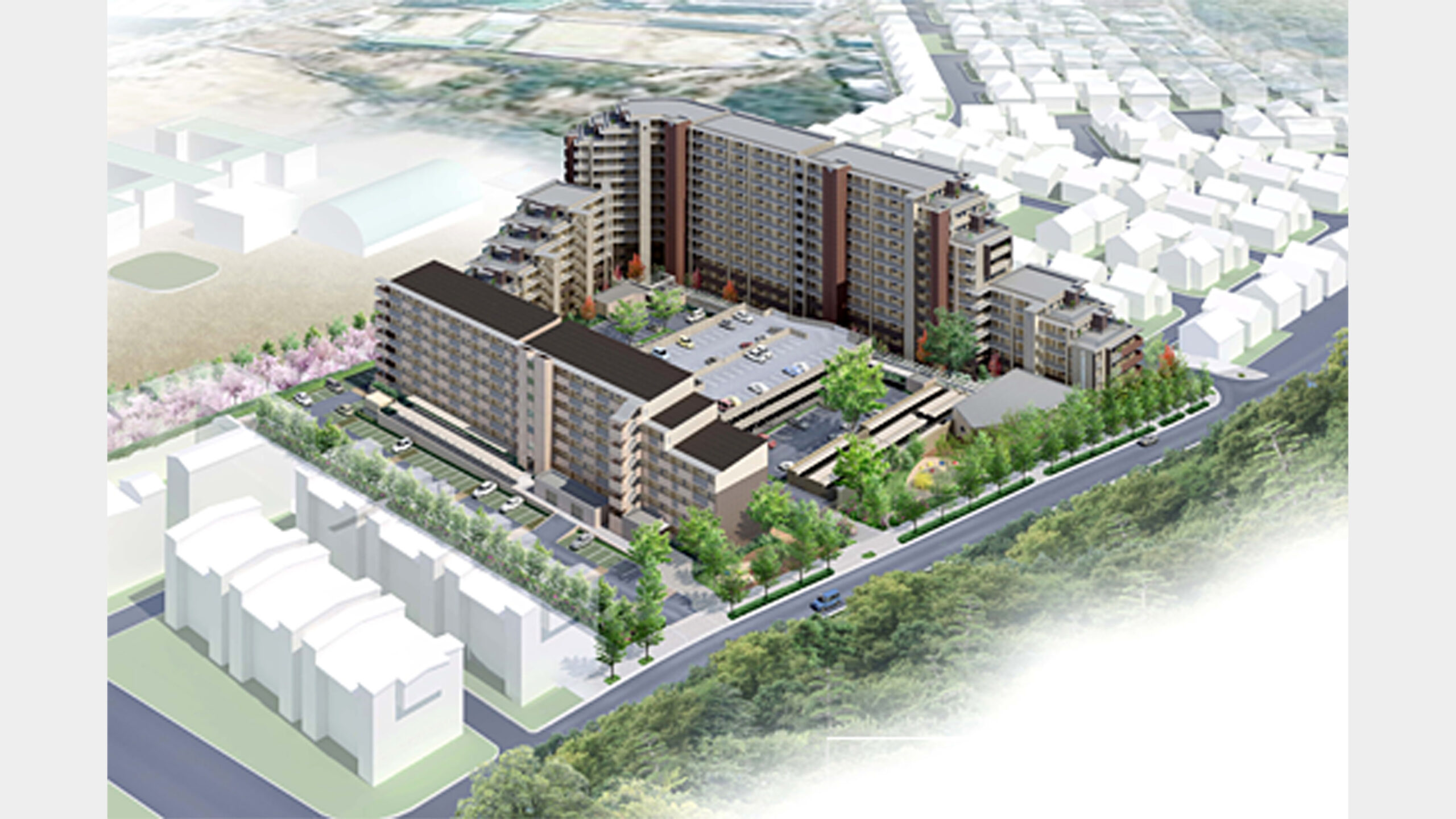 新千里西町団地建替計画及び再生地活用計画等事業提案競技最優秀作品に選定