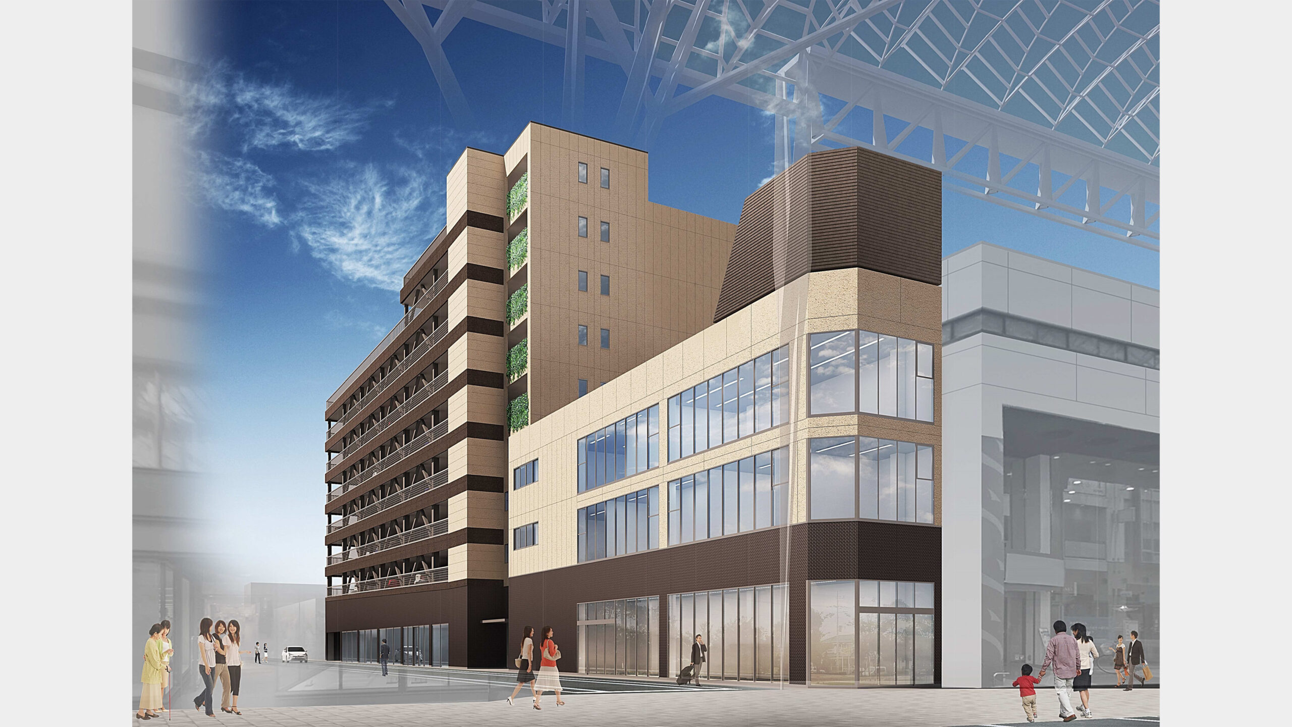 高松市大工町・磨屋町地区第一種市街地再開発事業大工町街区施設建築物新築工事 起工式