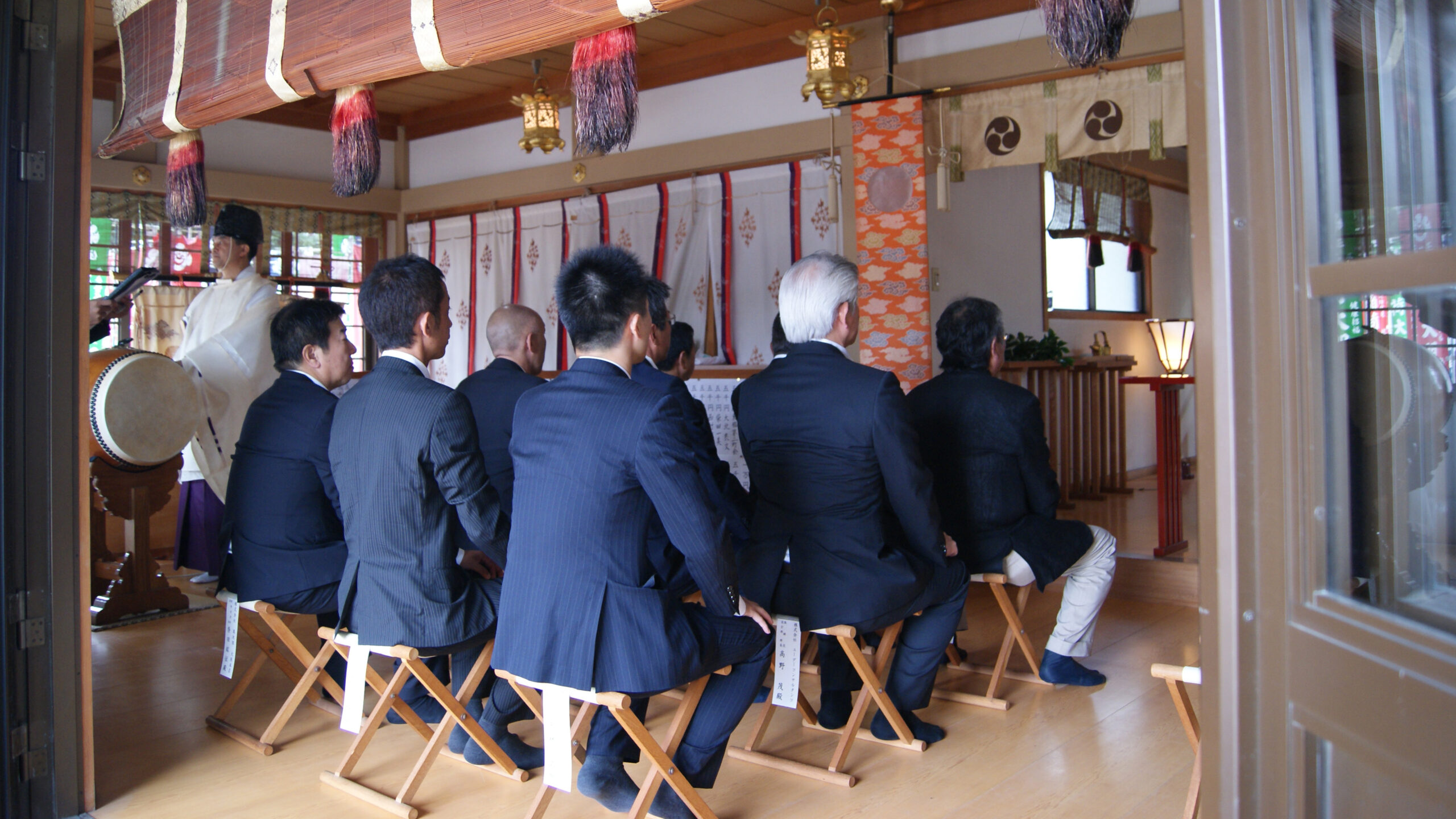 一般社団法人日本クレーン協会近畿支部　八尾クレーン教習所新築工事安全祈願祭